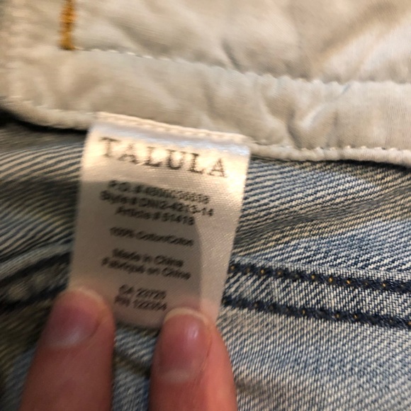 Talula Cropped Denim Jacket - Picture 10 of 12